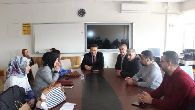 Kahta İlçe Milli Eğitim Müdürü Lütfü Başli çalışmalarına başladı