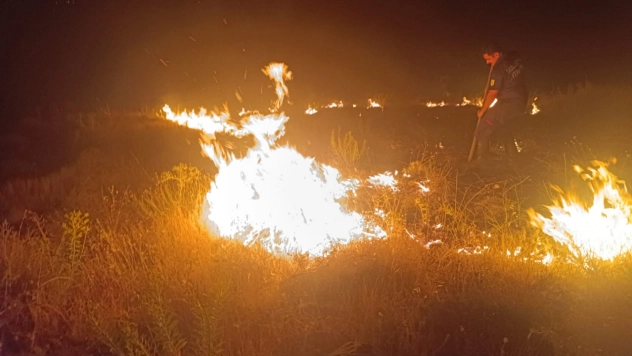 Kale Kıyıcak Mahallesi'nde Korkutan Yangın!