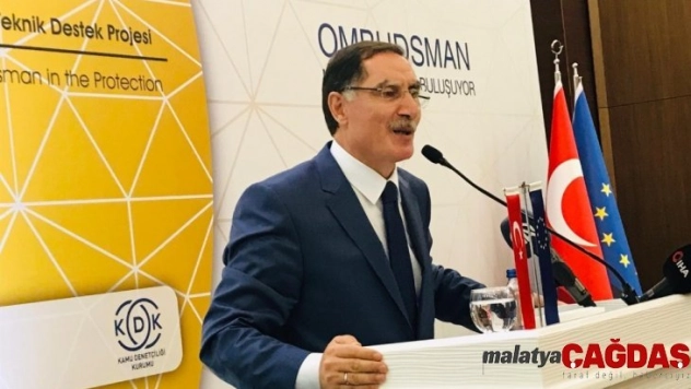 Kamu Başdenetçisi Şeref Malkoç,Ülke olarak şu anda iyi gidiyoruz