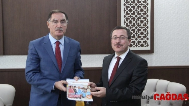 Malkoç, Rektör Kızılay'ı ziyaret etti