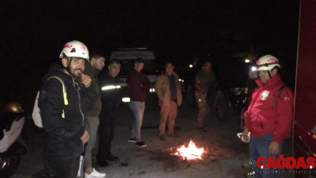 Kanyonda mahsur kalan genç kurtarıldı