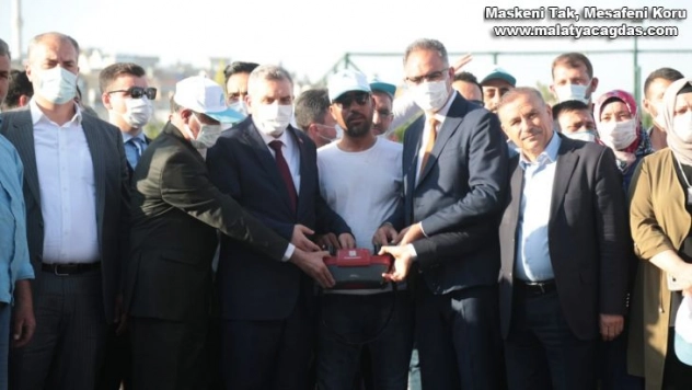 Kapalı Semt Pazarı ve Zabıta Karakolunun temeli atıldı