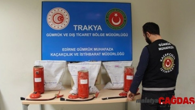 Kapıkule'de 194 kilo eroin ele geçirildi