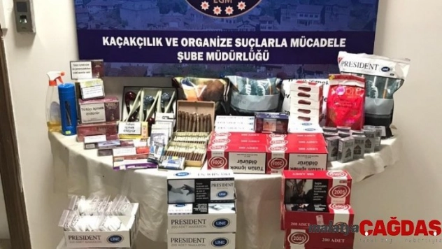 Karabük'te kaçak tütün operasyonu