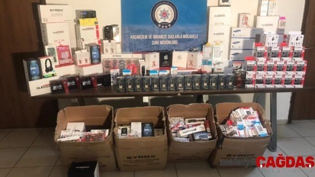 Karabük'te kaçakçılık operasyonu 2 gözaltı