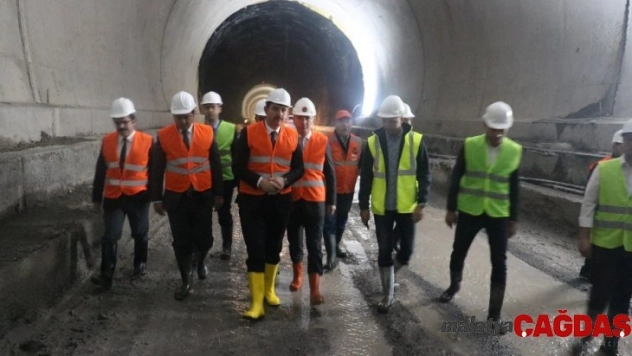 Karadeniz'i Akdeniz'e bağlayacak tünelde son 500 metre kaldı