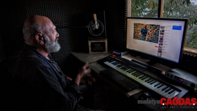 Karadeniz'in sevilen sanatçısı Engin Alptekin İsina Dağı'nda inzivaya çekildi