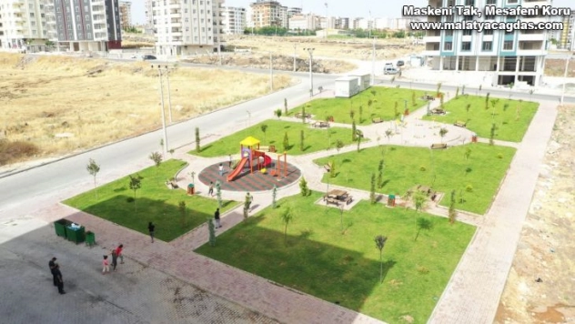 Karaköprü'de her ay yeni bir park yapılıyor
