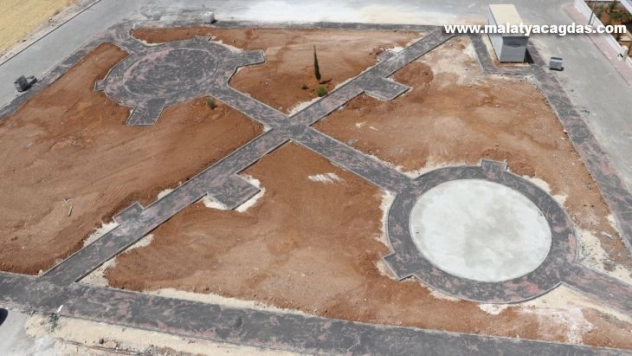 Karaköprü'de yeni park çalışması