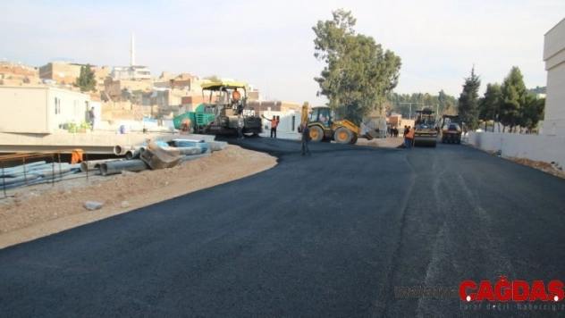 Karakoyun köprülü kavşağında asfalt çalışması başladı
