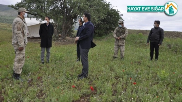 Karantina mahallesinde titizlik istendi