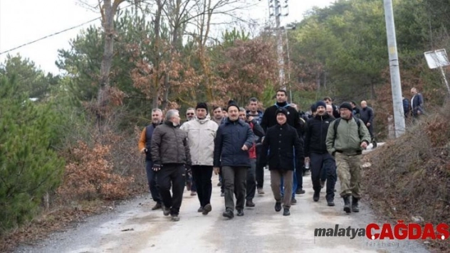 Karasu'da 9 kilometrelik doğa yürüyüşü