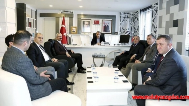 Karayolları Genel Müdürlüğü heyetinden Kılınç'a ziyaret