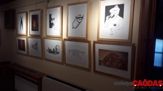 Karma Karikatür Sergisi aralık ayı boyunca sanat severleri ağırlıyor