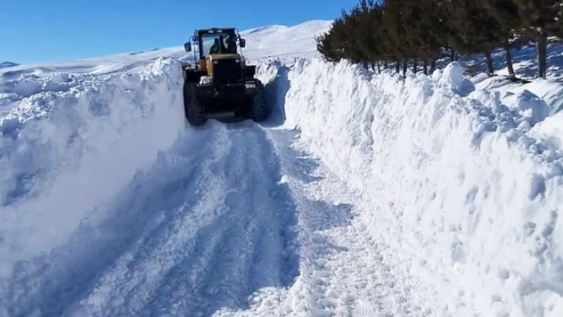 Kars'ta 18 köy yolu ulaşıma kapalı