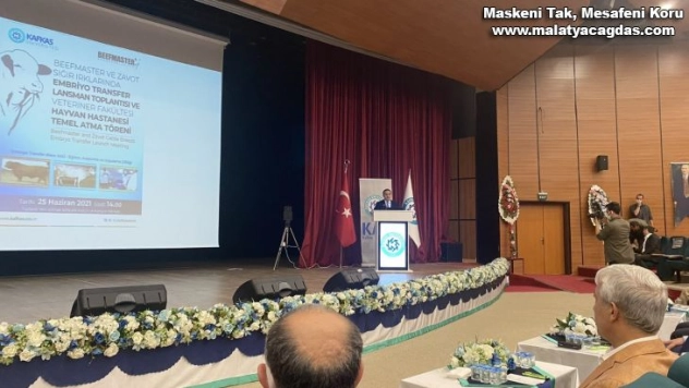 Kars'ta Beefmaster ve Zavot Sığır Irklarında Embriyo Transfer Lansman toplantısı yapıldı