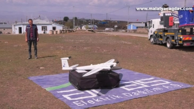 Kars'ta elektrik kaçakları İHA'larla tespit ediliyor