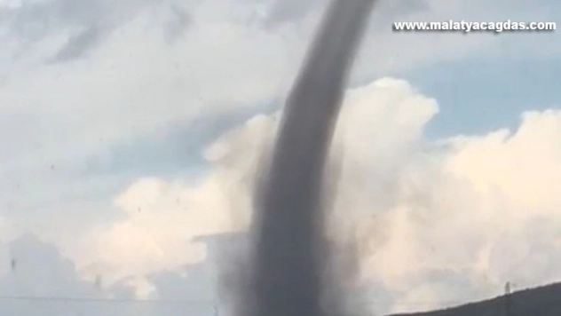 Kars'ta hortum anı kamerada