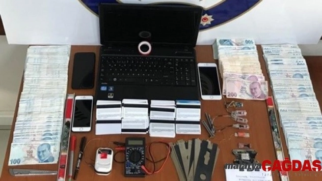 Kart dolandırıcılığı şebekesinden ele geçirilenler şoke etti