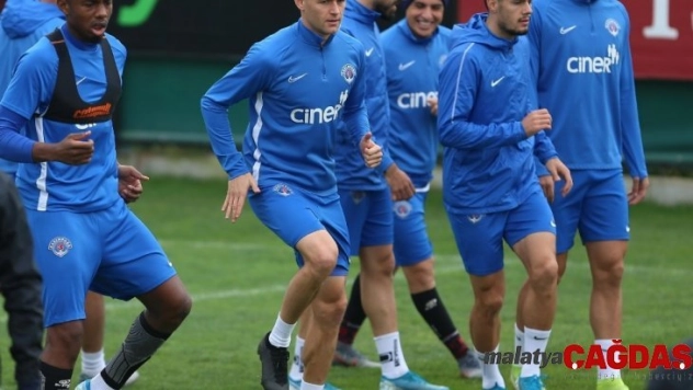 Kasımpaşa, Sivasspor maçı hazırlıklarını sürdürdü