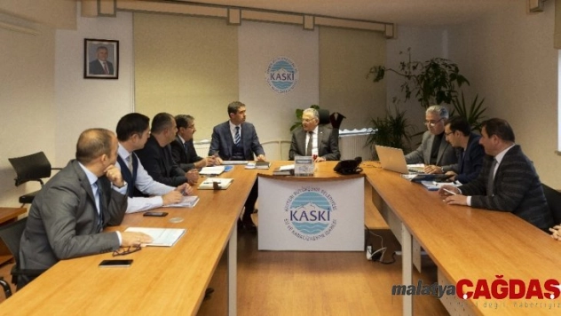 KASKİ'de yatırım toplantısı yapıldı