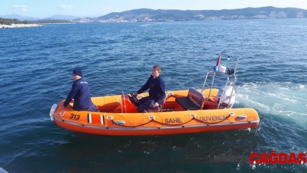 Kayıp balıkçı havadan ve denizden aranıyor