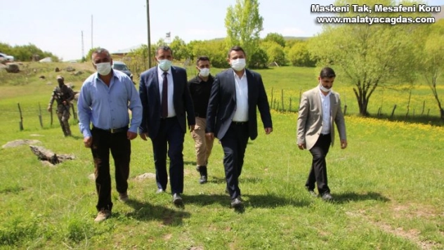 Kaymakam Avcı'dan şehit ailelerine ziyaret