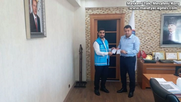 Kaymakam Avcı kurban bağışında bulundu