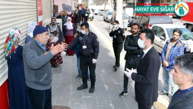 Kaymakam Beşikci'den korona virüs denetimi