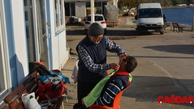 Kaymakam Çalık, Paşaliman Adası'nda