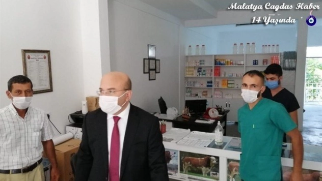 Kaymakam'dan korona virüs denetimi