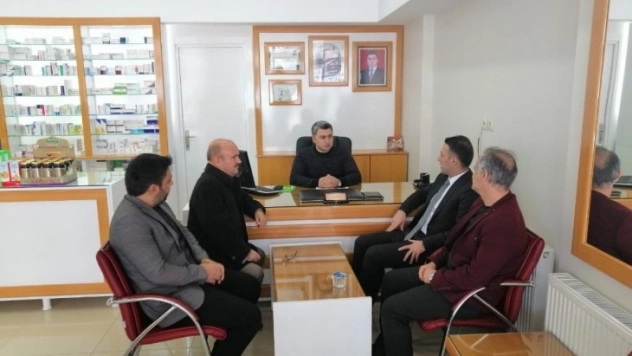 Kaymakam Doğan esnaflarla bir araya geldi