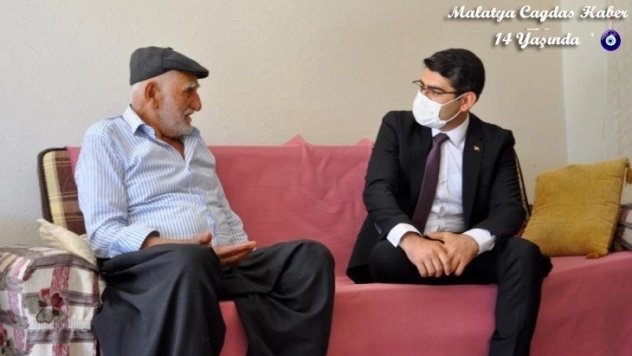 Kaymakam Dolaş'tan şehit ailelerine ziyaret