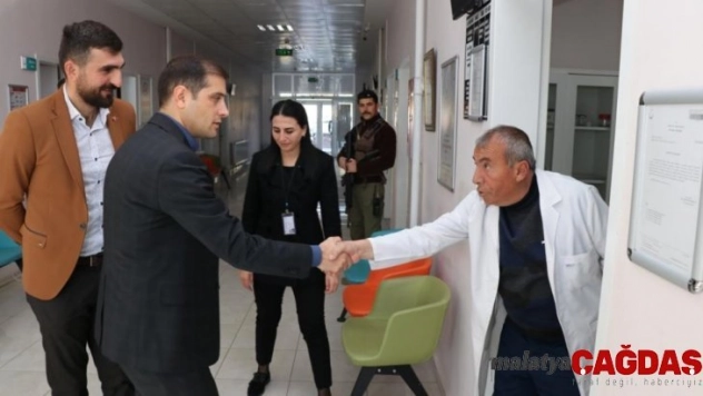 Kaymakam Erat'tan sağlık kuruluşlarına ziyaret