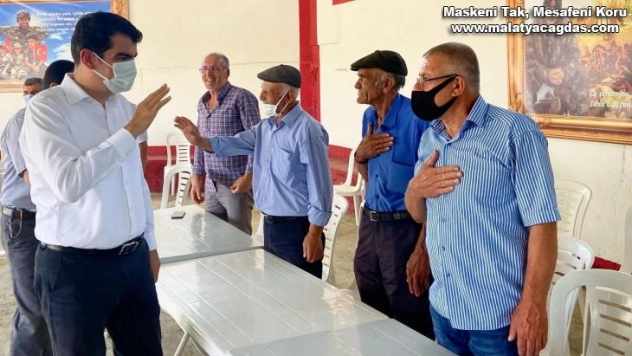 Kaymakam Köksal, vatandaşla bir araya geldi