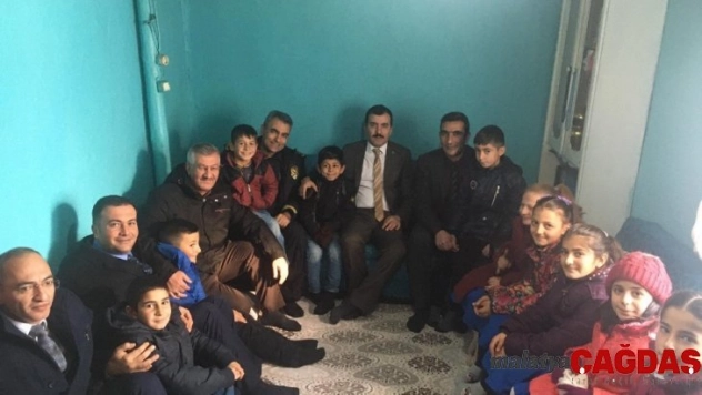 Kaymakam Koşal'dan, şehit ailelerine ziyaret