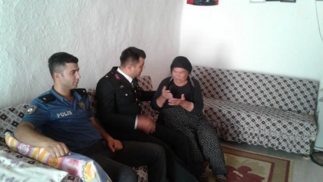 Kaymakam Şahin'den bayram ziyaretleri