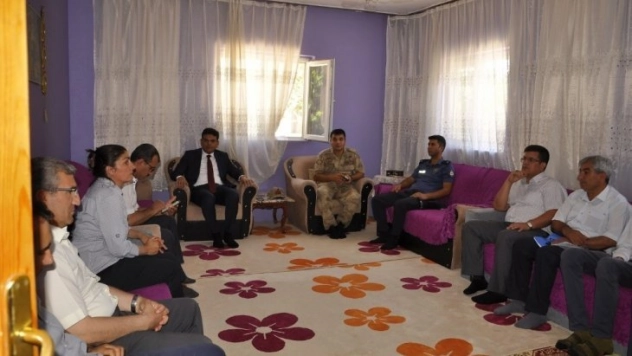 Kaymakam Şahin mahalle ziyaretlerini sürdürüyor