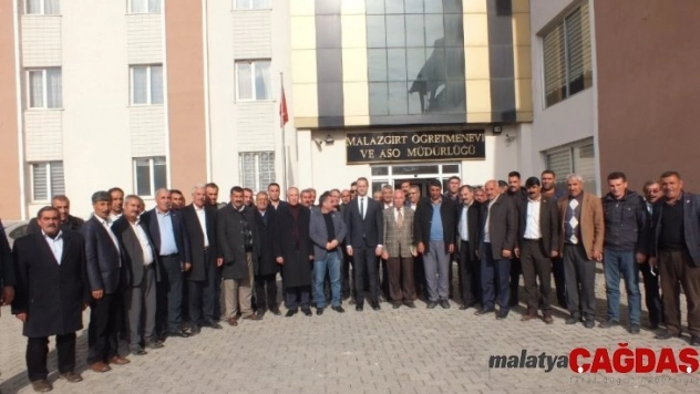 Kaymakam Yalçın, muhtarlarla bir araya geldi