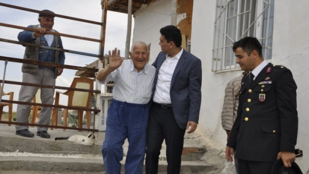 Kaymakamdan bayram ziyaretleri