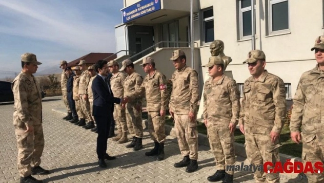 Kaymakamdan Jandarma denetimi