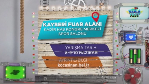 Kayseri'de ilk olan KOCAFEST Festivaline geri sayım