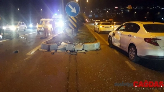 Kazada kaskı çıkan motosiklet sürücüsü öldü