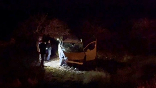 Kazada yola savrulan onlarca tavuk telef oldu