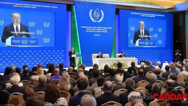 Kazakistan'da düşük seviyeli zenginleştirilmiş Uranyum Bankası faaliyete geçti