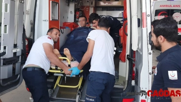 Kazara kendini vuran şahıs yaralandı