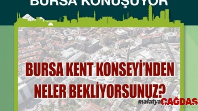 Kent Konseyi'nden 'Bursa Konuşuyor' toplantısı