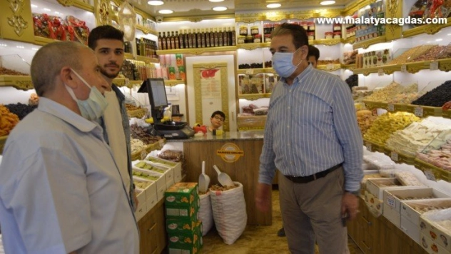 Keskin, vatandaşı esnafa alışverişe, esnafı da aşı olmaya davet etti