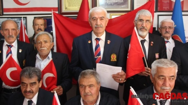 Kıbrıs gazilerinden KKTC Cumhurbaşkanı Akıncı'ya tepki