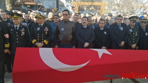 Kıbrıs gazisi, Çanakkale'de son yolculuğuna uğurlandı